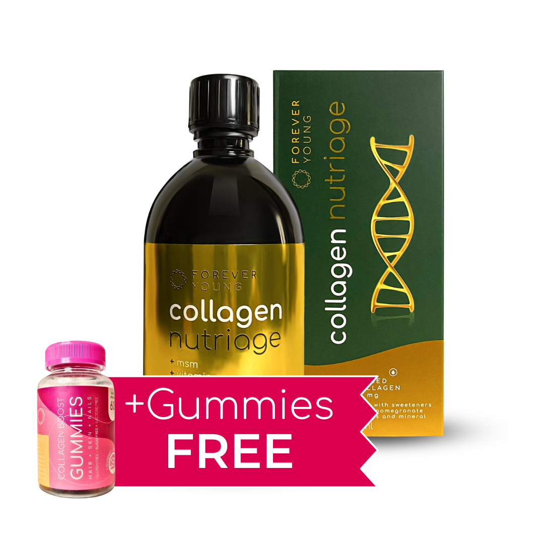 Collagen Nutriage 500ml + Gummies FREE